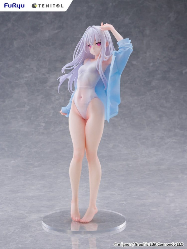 Mignon Works Tenitol Tall PVC Figure Shiro Swimsuit Ver. 30 cm 2