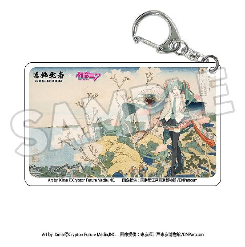 Katsushika Hokusai x Hatsune Miku Acrylic Keychains Blind Box Assortment (8) 4