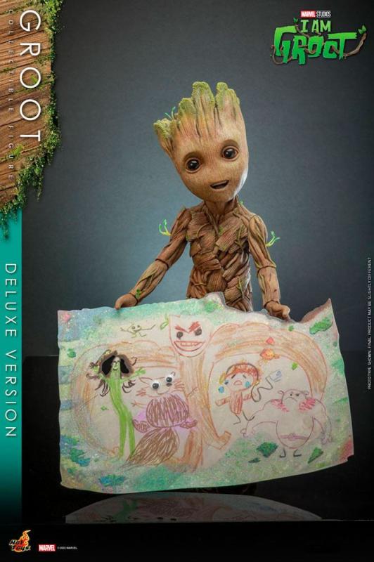 I Am Groot: Groot Deluxe Version 26 cm Action Figure - Hot Toys