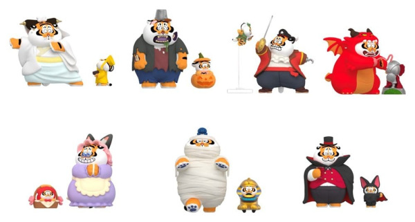 Alexander The Fat Tiger Blind Box Mini Figures The Spooky Masquerade Display (6)