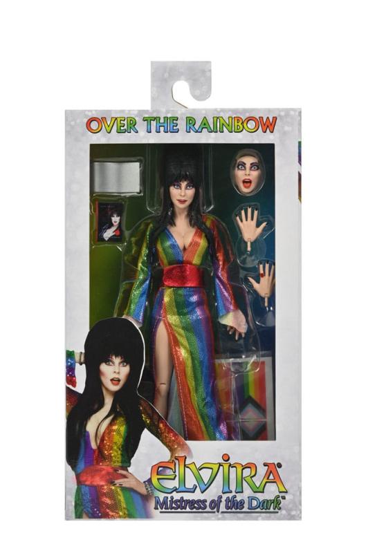 Elvira, Mistress of the Dark Clothed Action Figure Over the Rainbow Elvira 20 cm 1