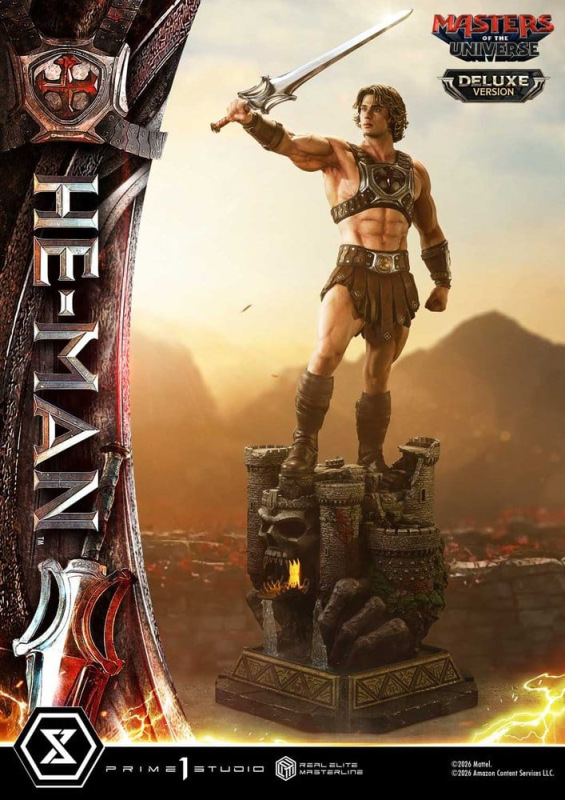 Masters of the Universe (2026 Film) Real Elite Masterline Series Statue 1/3 He-Man Deluxe Version 11 2
