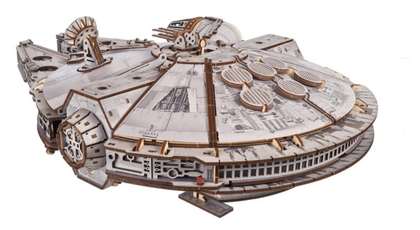 Star Wars 3D Wooden Puzzle Millennium Falcon 5