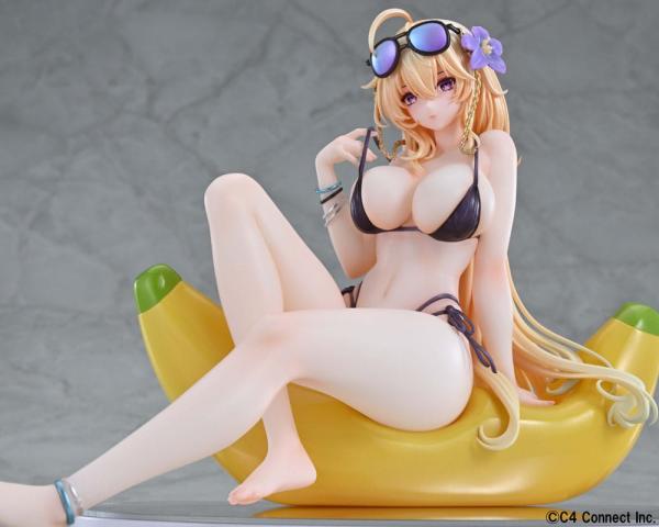 Houchi Shoujo Hyakka Ryouran no Moehime-tachi PVC Statue 1/7 Jia Xu Summer Vacation Ver. 16 cm