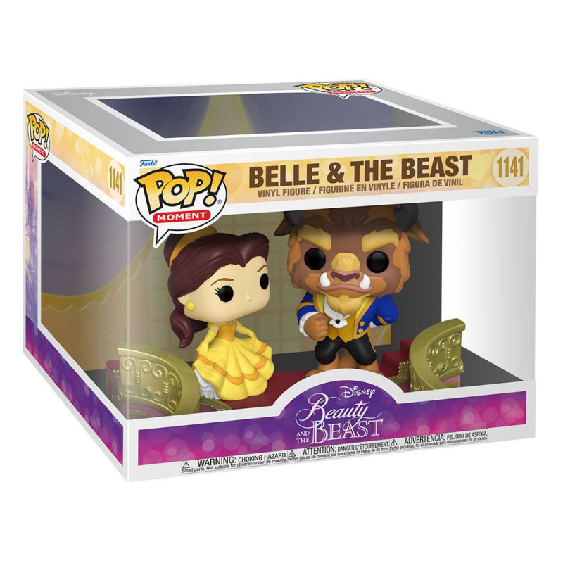 Beauty and the Beast POP Moment! Vinyl Figures 2-Pack Formal Belle & Beast 9 cm 1