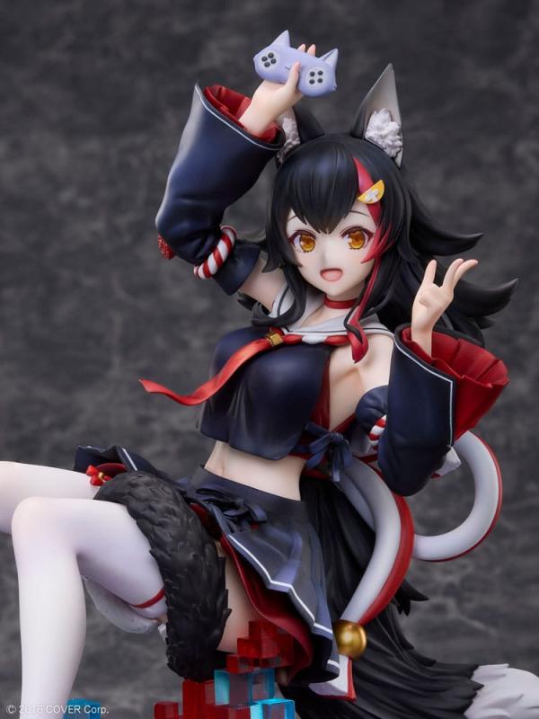 Hololive Production PVC Statue 1/7 Ookami Mio We Are Gamers Ver. 22 cm 4