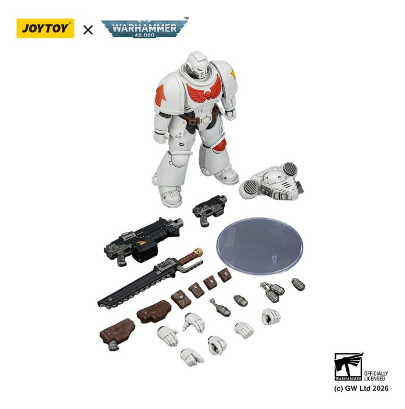 Warhammer 40,000 Action Figure White Scars Intercessor 12 cm 5