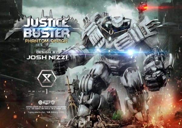 DC Comics Ultimate Museum Masterline Statue Justice Buster: Phantom Armor (Design By Josh Nizzi) 88 1