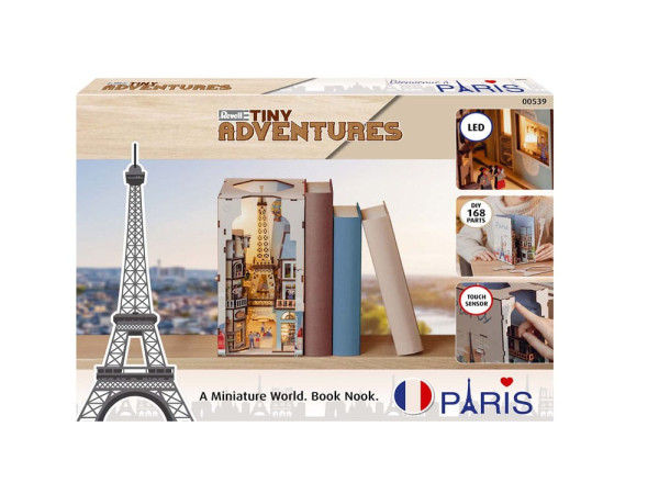 Paris Tiny Adventures Book Nook Mini Diorama 23 cm 9