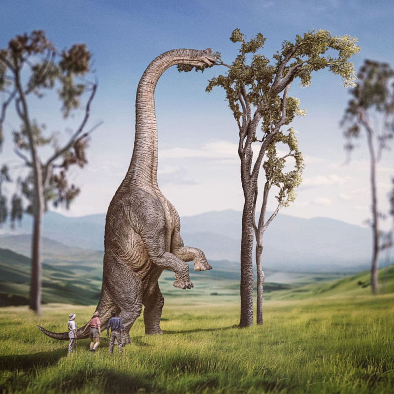 Jurassic Park Demi Art Scale Statue 1/10 Welcome to the Jurassic Park Special Edition 80 cm 3