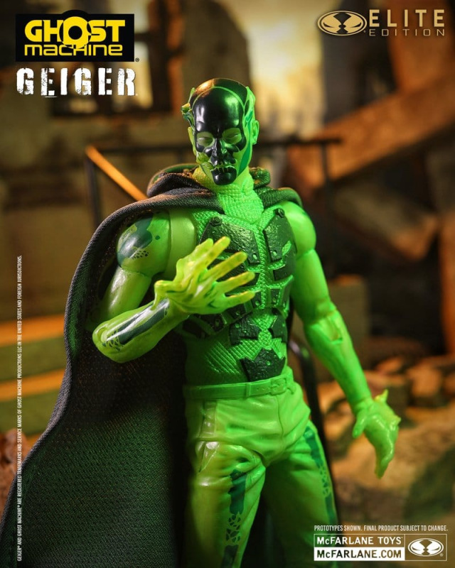 Ghost Machine McFarlane Elite Edition Deluxe Action Figure Geiger 18 cm 14