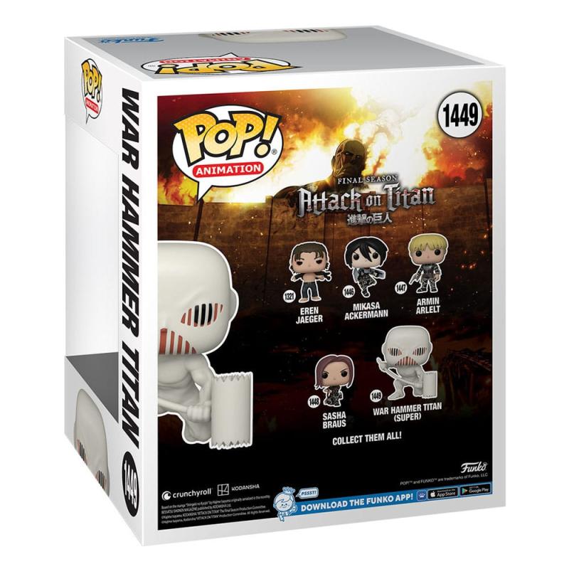 Attack on Titan Oversized POP! Vinyl Figure War Hammer Titan 15 cm 2