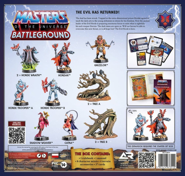 Masters of the Universe: Battleground Miniatures Game Wave 4: The Power of the Evil Horde *English V 7