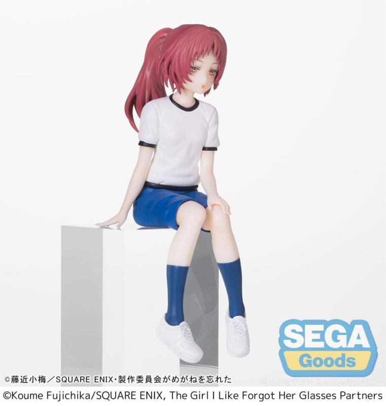 The Girl I Like Forgot Her Glasses PM Perching PVC Statue Ai Mie 14 cm 6