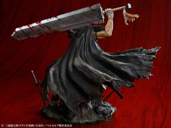 Berserk PVC Statue 1/7 Guts Black Swordsman Ver. 26 cm 9