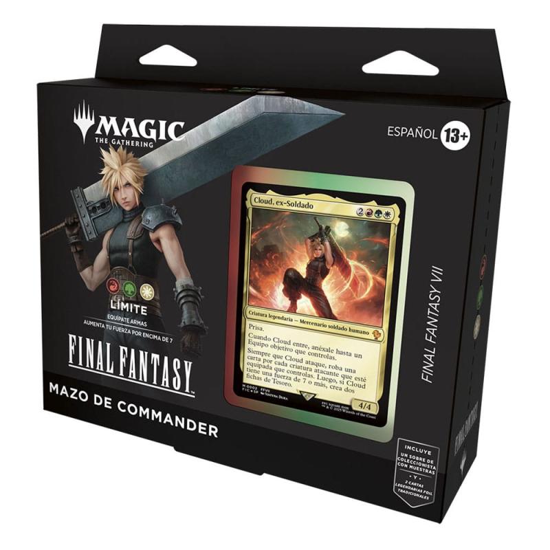 Magic the Gathering Final Fantasy Commander Decks Display (4) spanish 6