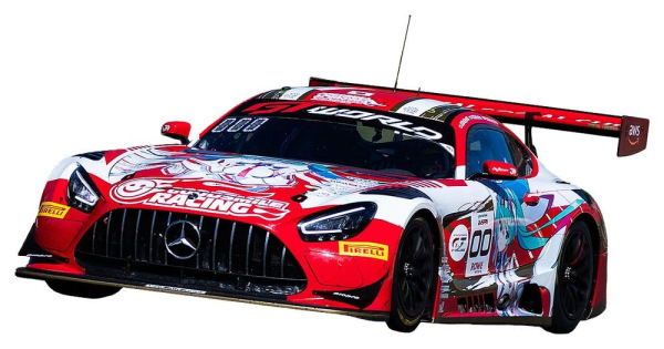 Hatsune Miku GT Project Vehicle 1/18 Hatsune Miku: AMG 2025 Spa 24H Ver. 26 cm
