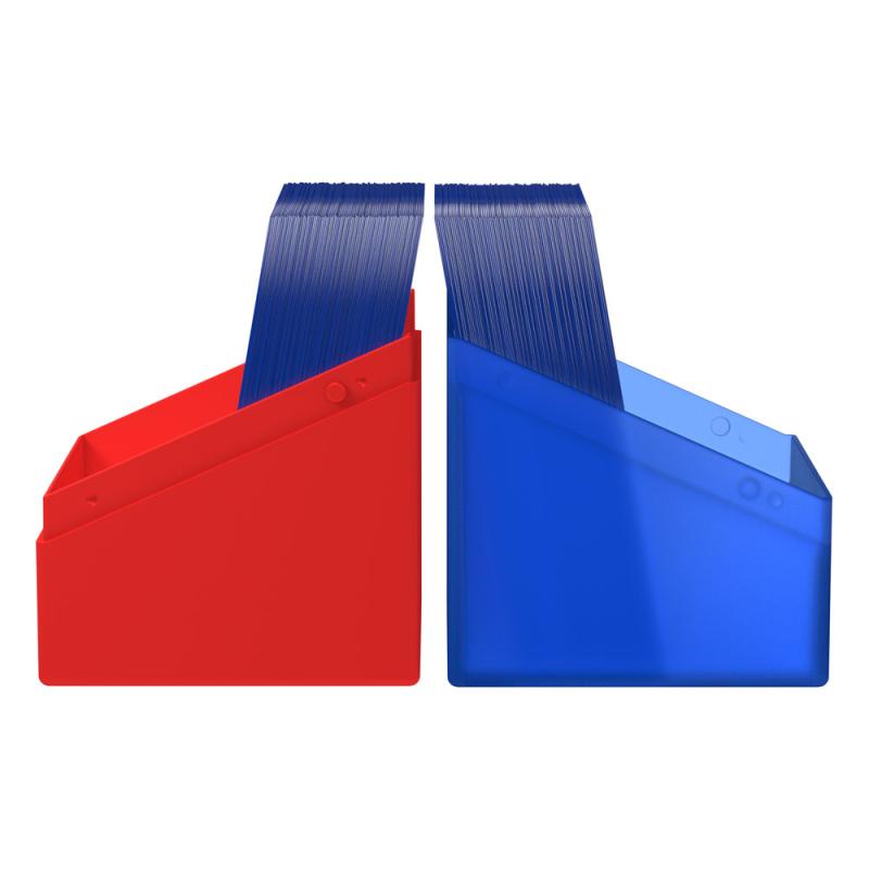 Ultimate Guard Boulder Deck Case 100+ SYNERGY Blue/Red
