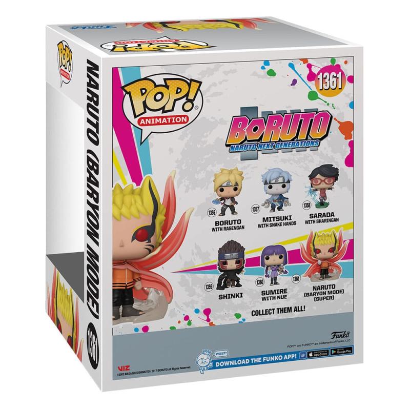 Boruto - Naruto Next Generations Super Sized POP! Vinyl Figure Baryon Naruto 15 cm