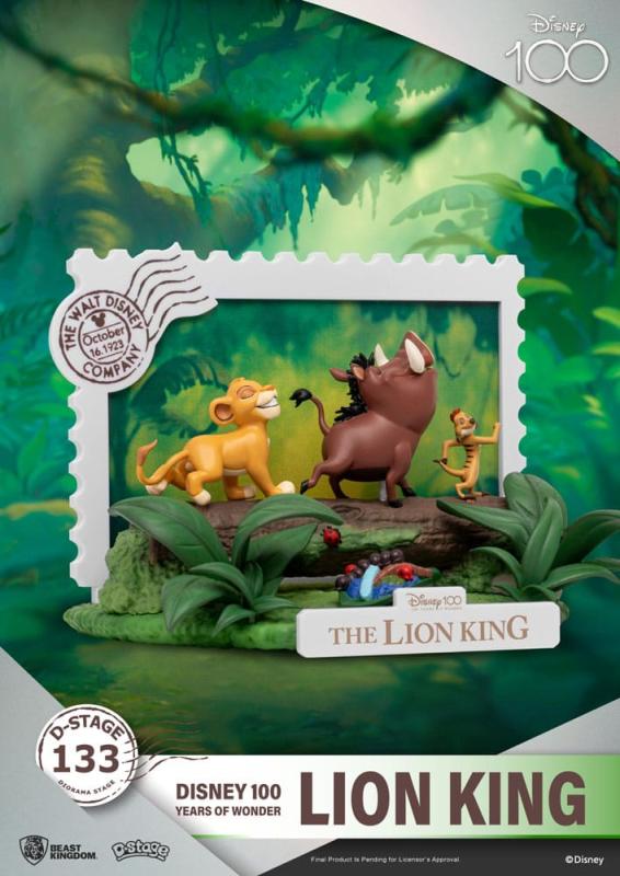 Disney 100 Years of Wonder: Lion King 10 cm D-Stage PVC Diorama - Beast Kingdom Toys