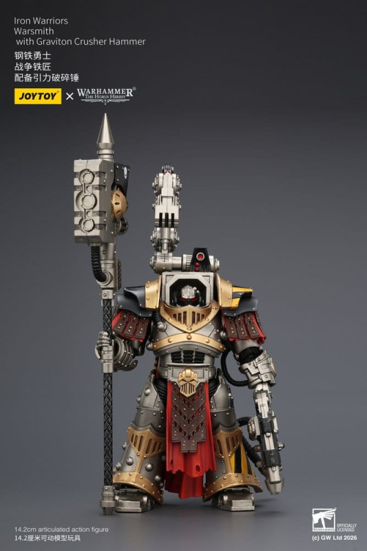 Warhammer The Horus Heresy Action Figure Iron Warriors Warsmith 14 cm 8