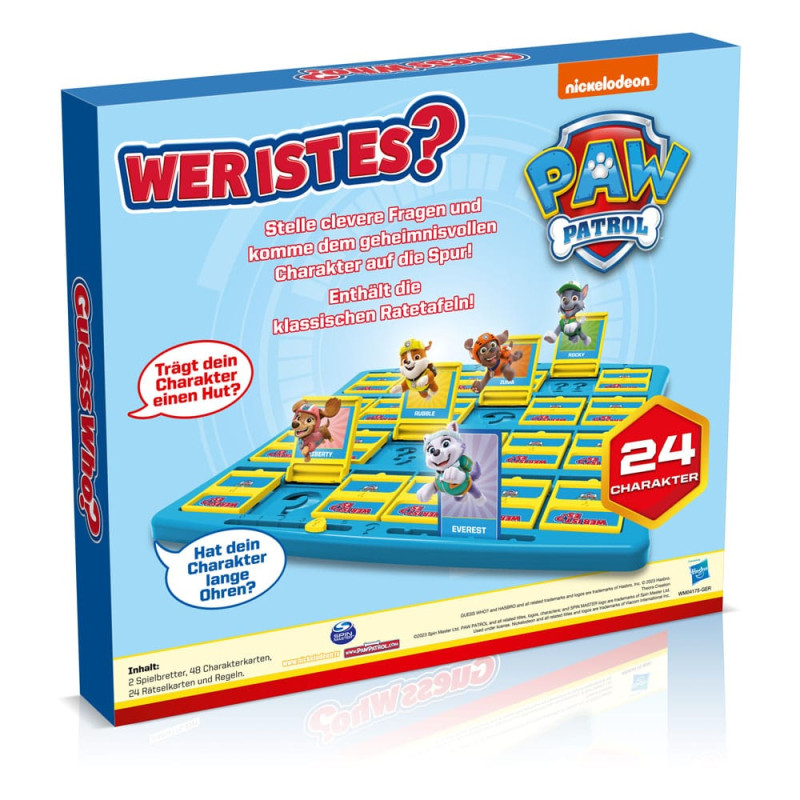 PAW Patrol Board Game Guess Who *German Version* 1
