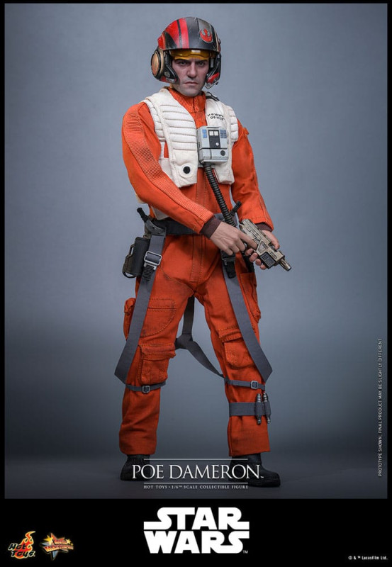 Star Wars Action Figure 1/6 Poe Dameron 30 cm 8