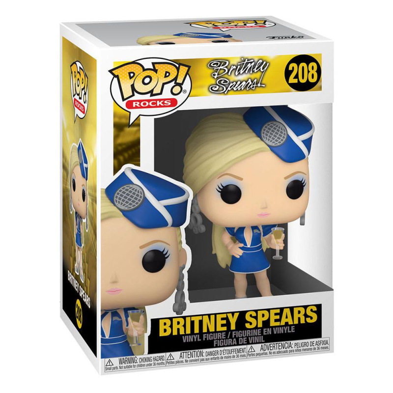 Britney Spears POP! Rocks Vinyl Figure Stewardess 9 cm 1
