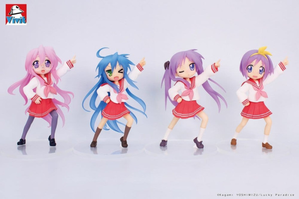 Lucky Star Vivit PVC Statue Kagami Hiiragi 13 cm 4