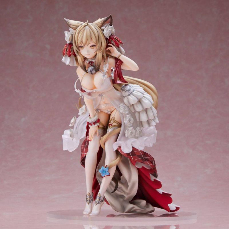 Original Character PVC Statue Kaeru No Ko Illustration Cat 25 cm