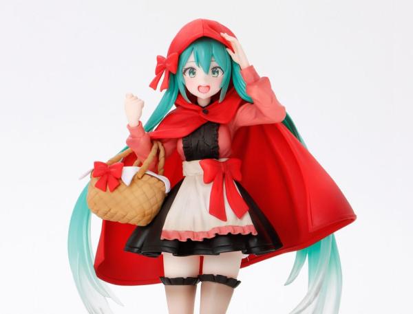 Hatsune Miku Wonderland PVC Statue Little Red Riding Hood 18 cm