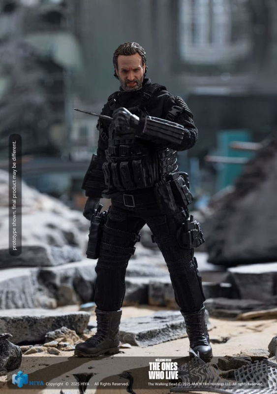 The Walking Dead: The Ones Who Lived Exquisite Super Series Actionfigur 1/12 Rick 16 cm 4