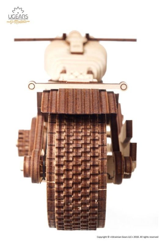 Ugears 3D Wooden Puzzle Bike VM-02 10