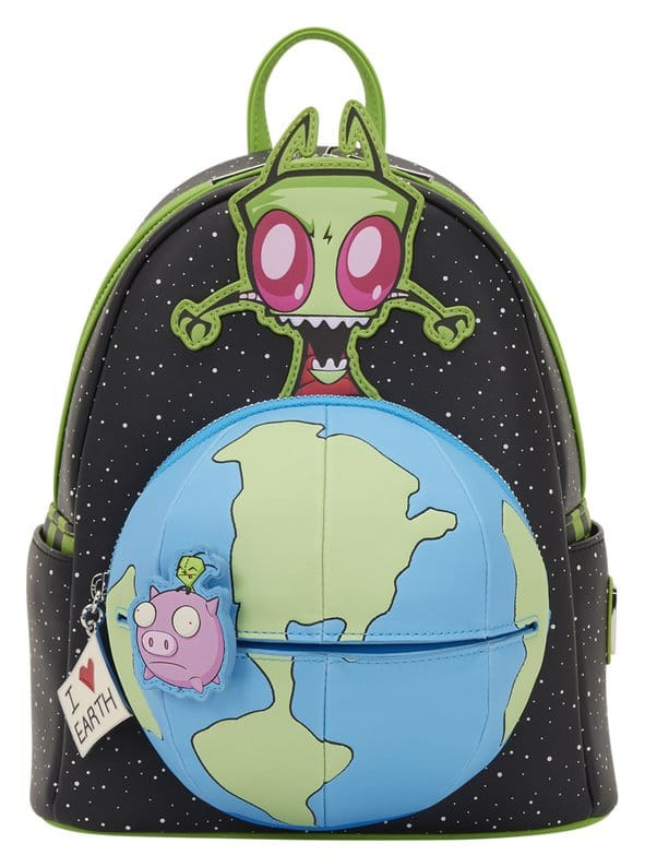Nickelodeon by Loungefly Mini Backpack Invader Zim Glow 6