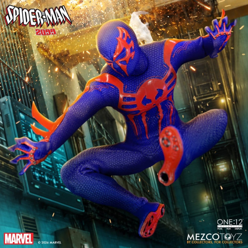 Marvel Comics One:12 Collective Action Figure 1/12 Spider-Man 2099 17 cm 6