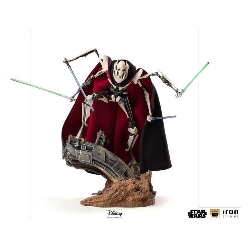 Star Wars: General Grievous 1/10 Deluxe BDS Art Scale Statue - Iron Studios