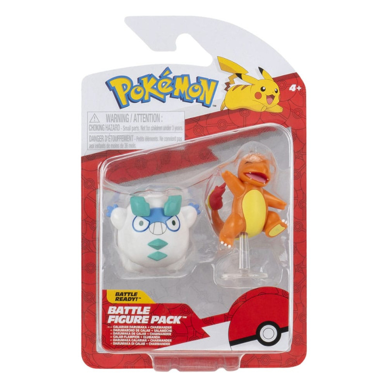 Pokémon Battle Figure Set Figure 2-Pack Darumaka & Charmander #5 2