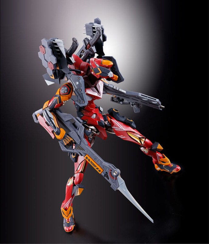 Neon Genesis Evangelion Metal Build Action Figure Eva Production Model-02 30th with the Spear of Cas 13