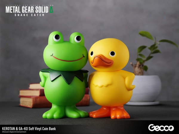 Metal Gear Solid ?: Snake Eater Soft Vinyl Bank Kerotan 21 cm 7