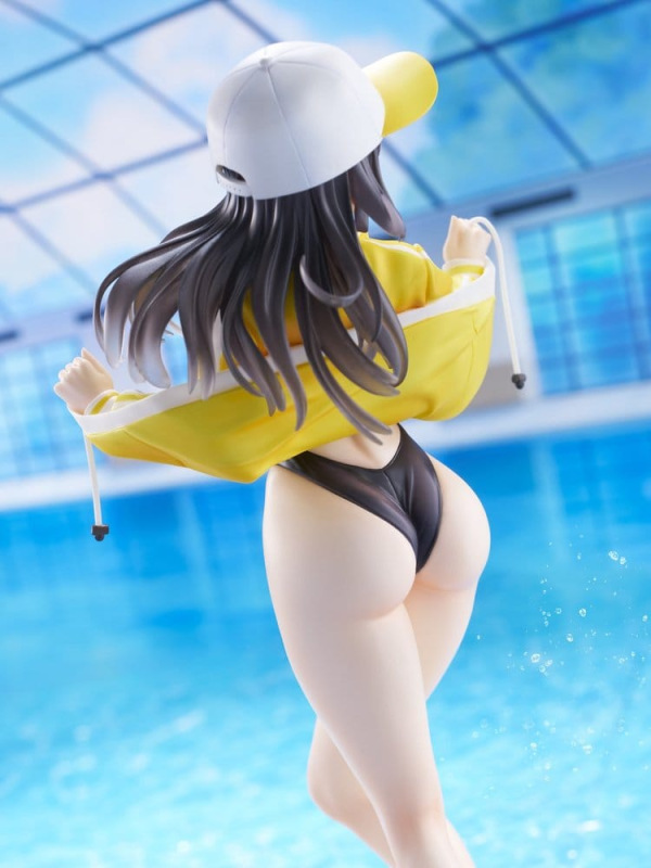 KoiKoi Sakura PVC Figure 1/6 Kyou kara Suieibu Komon no Tama-chan Sensei 27 cm 8