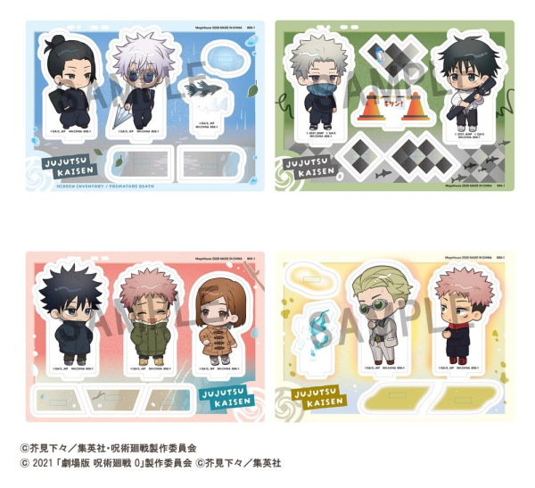 Jujutsu Kaisen Buddycolle Acrylic Stand 5th Anniversary B Toge Inumaki & Yuta Okkotsu (Jujutsu Kaise 2