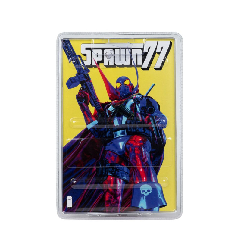 Spawn Page Punchers Action Figure Spawn 1977 Red and Blue (Chase) Red Platinum Edition 18 cm 8
