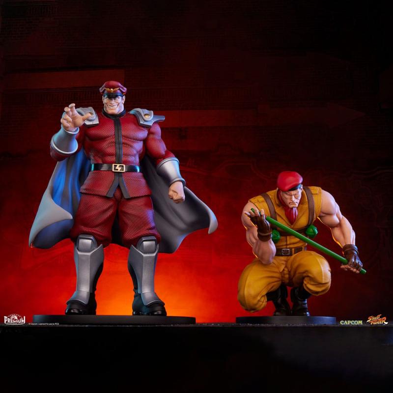 Street Fighter PVC Statues 1/10 M. Bison & Rolento 21 cm 1