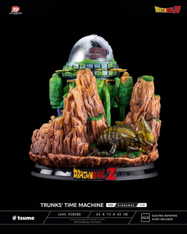 Dragon Ball Z HQS Dioramax Figure 1/6 Trunks' Time Machine 3