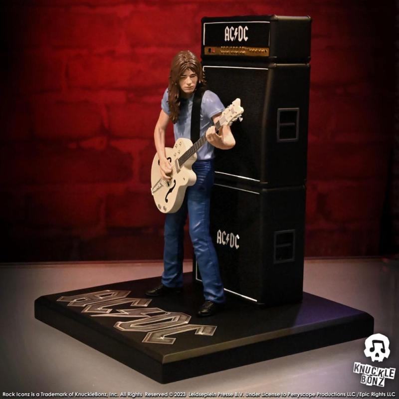 AC/DC Rock Iconz Statue Malcolm Young II 23 cm 8