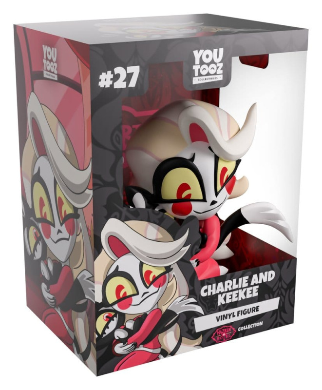 Hazbin Hotel Vinyl Figure Charlie and KeeKee 10 cm 3