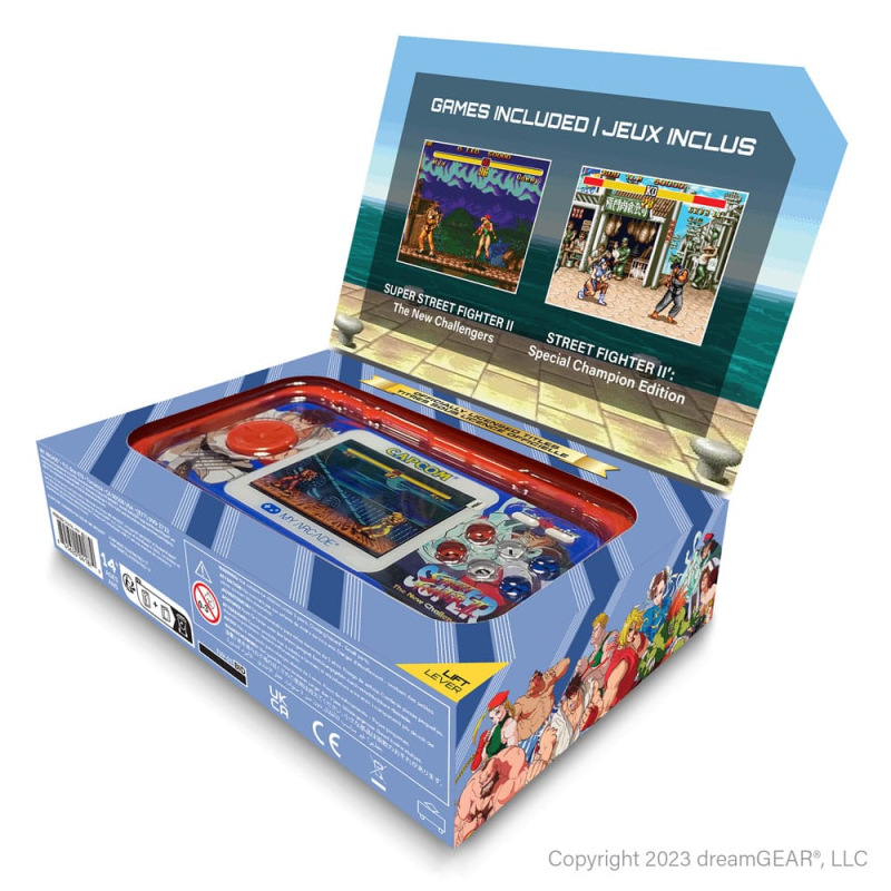 Super Street Fighter II Portable Gaming System Pocket Player Pro 2