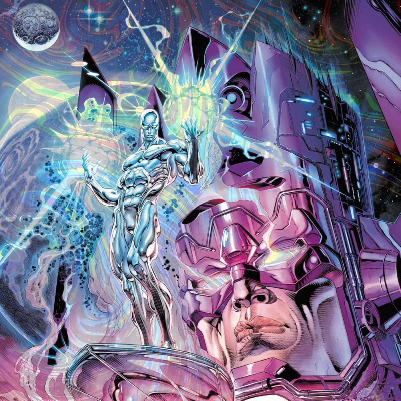 Marvel Fine Art Print Death of the Silver Surfer 41 x 61 cm - unframed 3