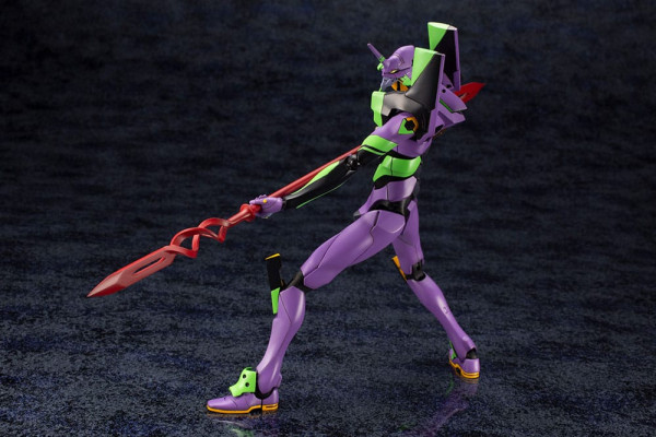 Evangelion: 3.0 + 1.0 Thrice Upon a Time Plastic Model Kit 1/400 Evangelion Test Type-01 with Spear 2