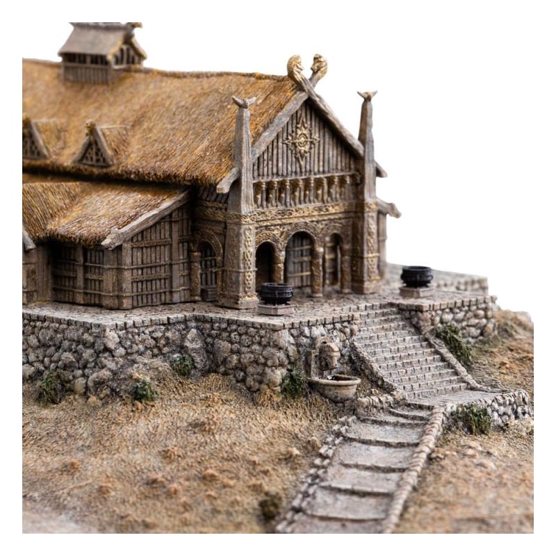 Lord of the Rings Statue The Golden Hall of Edoras 9 cm 1